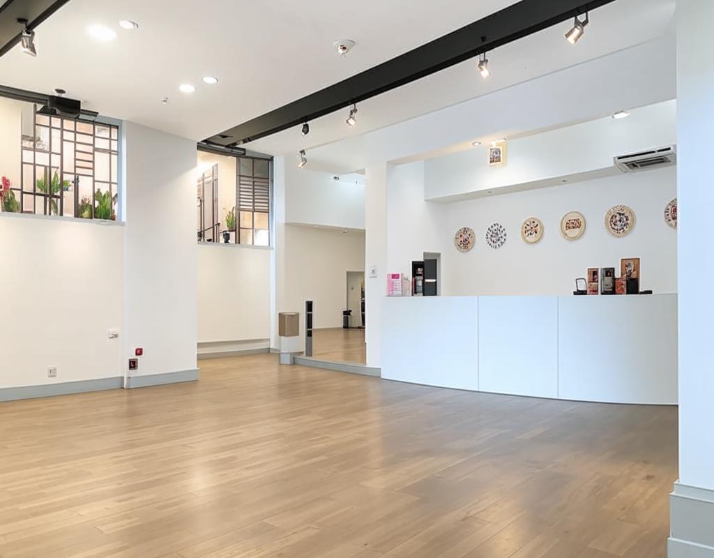 Receptionsområde og socialområde